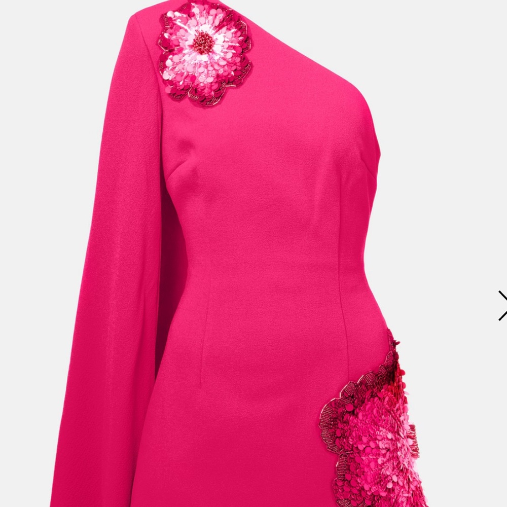 REBECCA VALLANCE
Layana Mini Dress Pink Floral Embellished - Picture 6 of 16